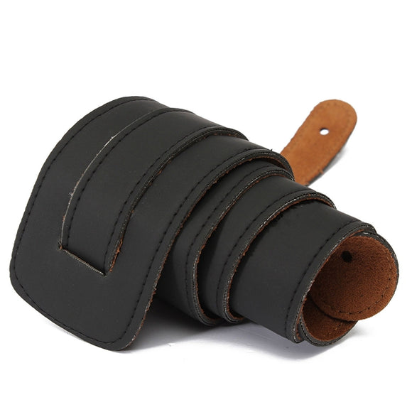 Classic Adjustable Guitar Strap For Bass Soft Leather Rock Punk