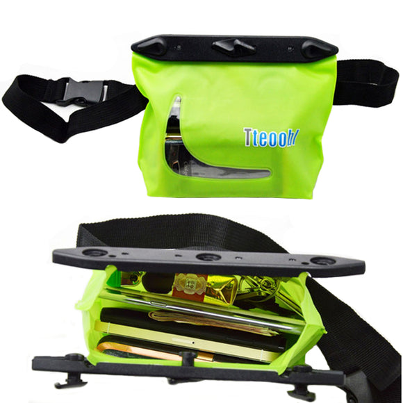 Tteoobl 20M Diving Waterproof Pockets Large Capacity Water Snorkeling Swimming Drifting Waist Bag