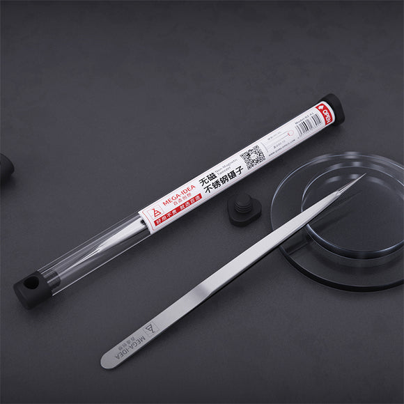 QianLi Precision Flying Wire Tweezers Non-Magnetic Preservative Stainless Steel Ultra Sharp Pointed Soldering Tweezers