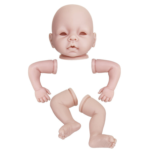 Silicone Vinyl DIY Reborn Baby Doll Accessories Lifelike Toddler Gifts No Body