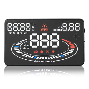 E300 Car HUD Head Up Display 5.5 inch with OBD OBD2 Interface Plug