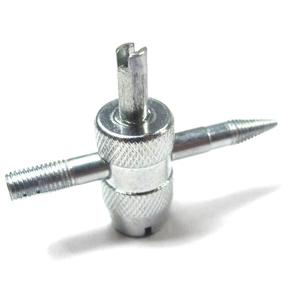 4 Way Car Tyre Valve Repair Tool Tire Stem Core Remover Installer Repairer