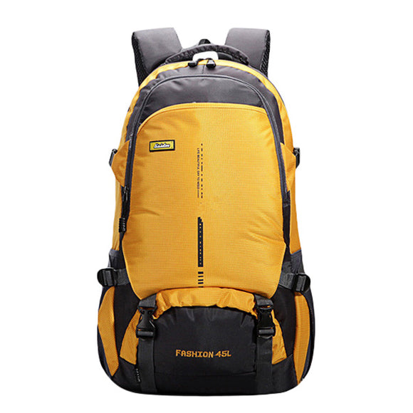 45L Large Capacity Men Women Nylon Waterproof Casual Backpack