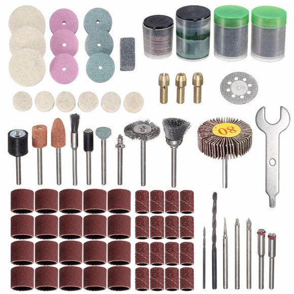 200pcs Rotary Tool Accessories Polishing Kit for Dremel