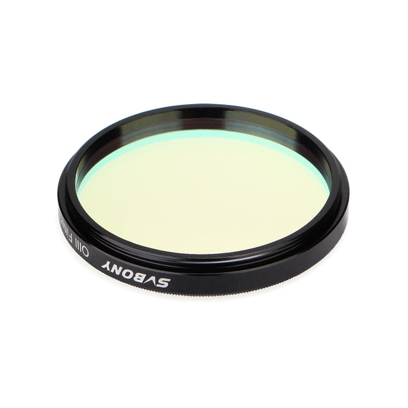 SVBONY SV115 18nm 2 O-III Filter Narrowband Cuts Light Pollution Filter for Astronomy Telescope