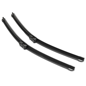 21 Inch 535mm Car Flat Wiper Blades Push Button Fitment For SKODA FABIA 2007+ EA AERO