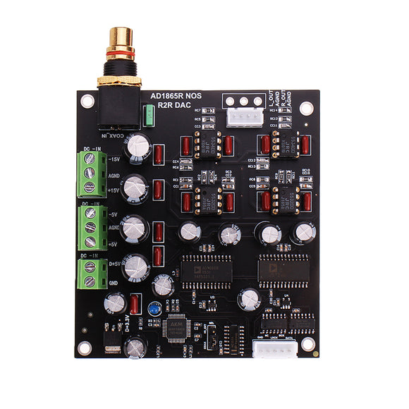 R2R DAC Decoder Board AD1865R NOS DAC Audio Decoding Board Equivalent to TDA1541