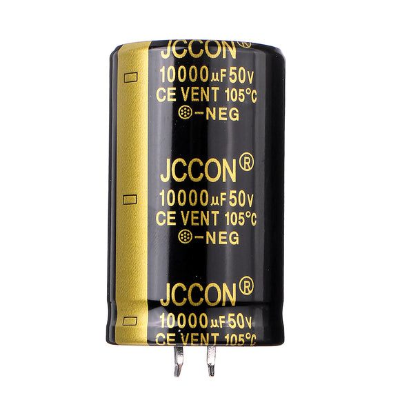3Pcs 10000UF 50V 35x50mm Radial Aluminium Electrolytic Capacitor High Frequency 105C
