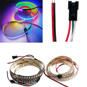 5V WS2812B 43W 144 SMD 5050 RGB LED Strip Waterproof IP65 Individual Addressable