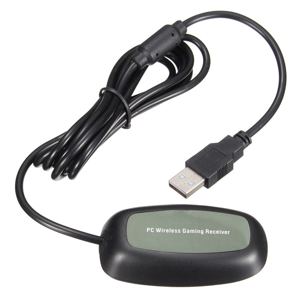 Windows PC Wireless Gaming Adapter USB Receiver for Xbox 360 Controller