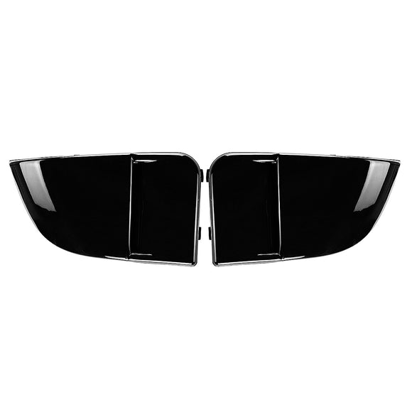 Black Fog Light Lamp Bumper Bezel Cover Cap For 2004-2005 Subaru Impreza WRX STi 2PCS