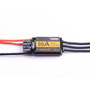 VGOOD 80A 2-6S 32-Bit Brushless ESC With 5A SBEC for Fixed Wing RC Airplane