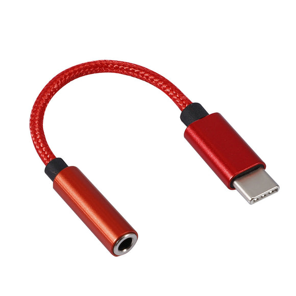 Bakeey Type-C to 3.5mm Headphone Digital Audio Conversion Adapter Cable For 9Pro Huawei Mate 30 5G