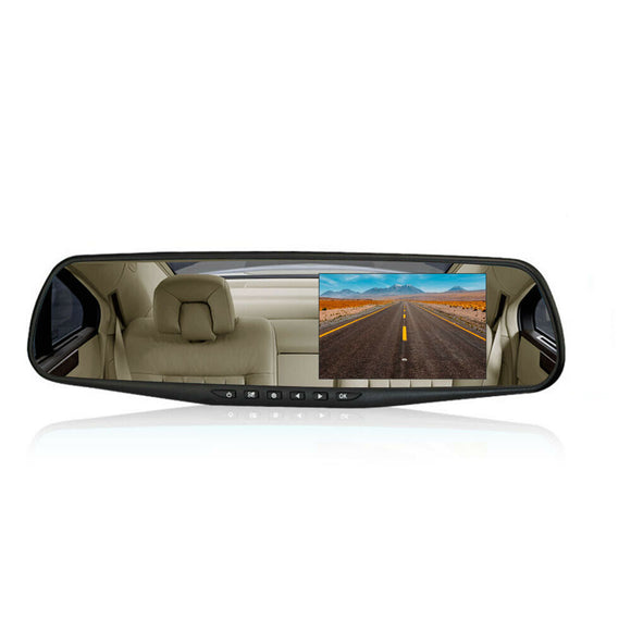 T115 Dual lens Driving Recorder 1080P G-sensor Built-in Battery Car DVR Camera