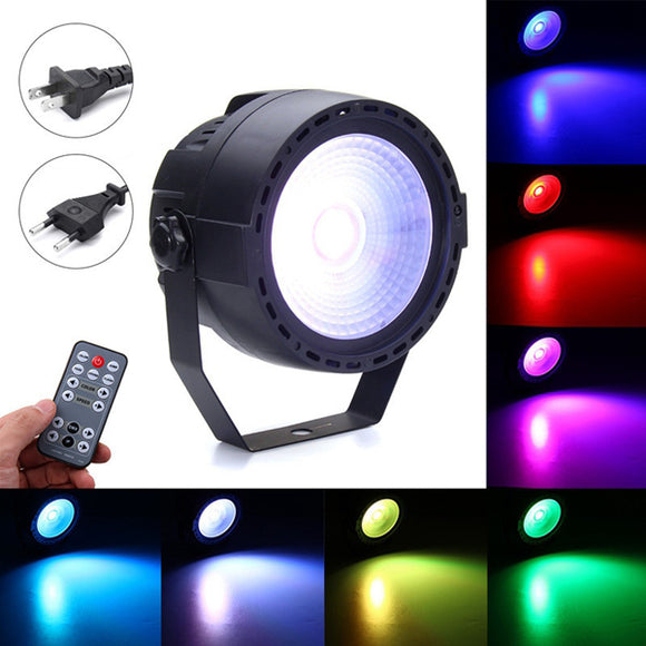 15W Stage Par Light COB LED RGB DMX Remote Disco Bar DJ Ktv Show Party Lamp