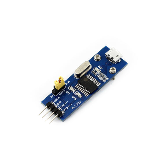 Waveshare PL2303 USB to UART USB to TTL Module USB to Serial Port MICRO Interface Converter Board