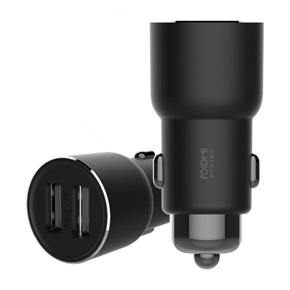 Xiaomi ROIDMI 3S BFQ04RM Dual USB Bluetooth Music Car Charger for Mobile Phone