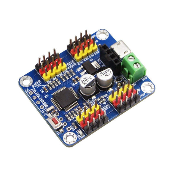16 Channel PWM Servo Motor Driver Controller Board TTL bluetooth PCB Module for  Robot