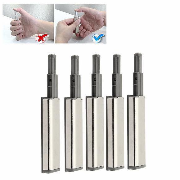 5Pcs Cabinet Door Drawer Push System Damper Buffer Catch Latch Magnetic Catch Closet Door Hardware