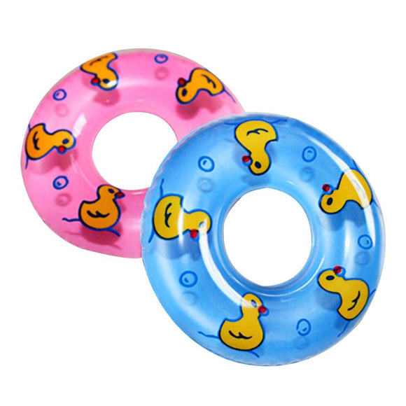 8cm Mini Swimming Ring Lifebuoy Floating Inflatable Toys