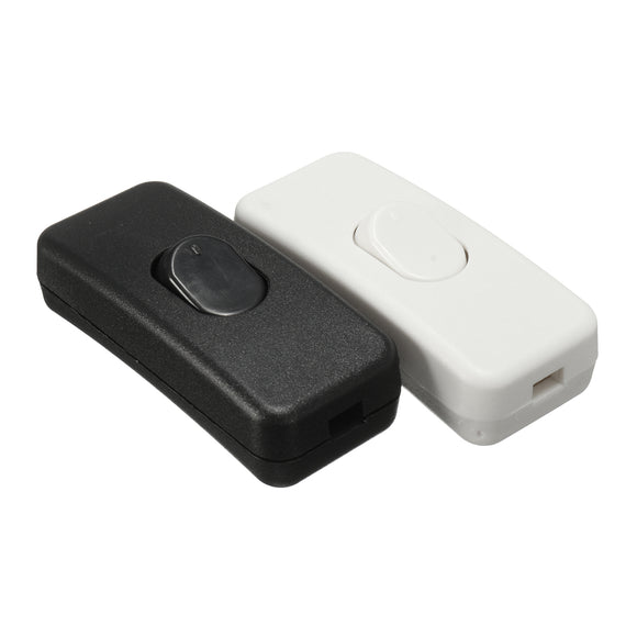 3~12V 2A ON-OFF Rocker SPST Switch Lamp Spot Light In-line Caravan Black/White