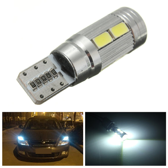 T10 5360 W5W 10SMD Error Free Car Super Bright Width Light