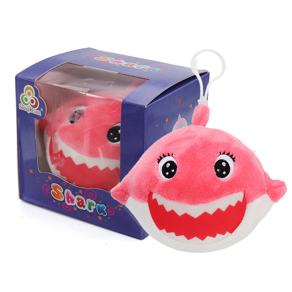 Sanqi Elan Squishimal Baby Shark 9cm Squishy Foamed Plush Stuffed Toy