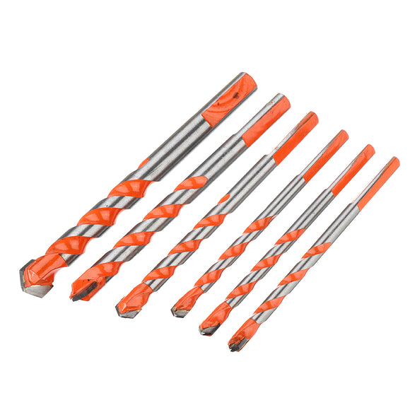 Drillpro 5pcs 6-12mm Multi Construction Hole Saw Cutter for Concrete Masonry Wood Aluminum