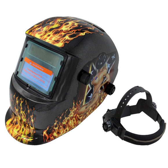A9 718G-PRO Auto Darkening Welding Helmet MIG MAG TIG True Color/Real Color/4 Arc Sensor Welding Mask