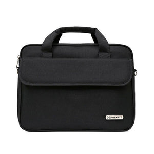 15.6 Inches Portable Laptop Computer Bag Shoulder Messenger Briefcase Carrying Handle Zipper Bag Multifunctional briefcase"