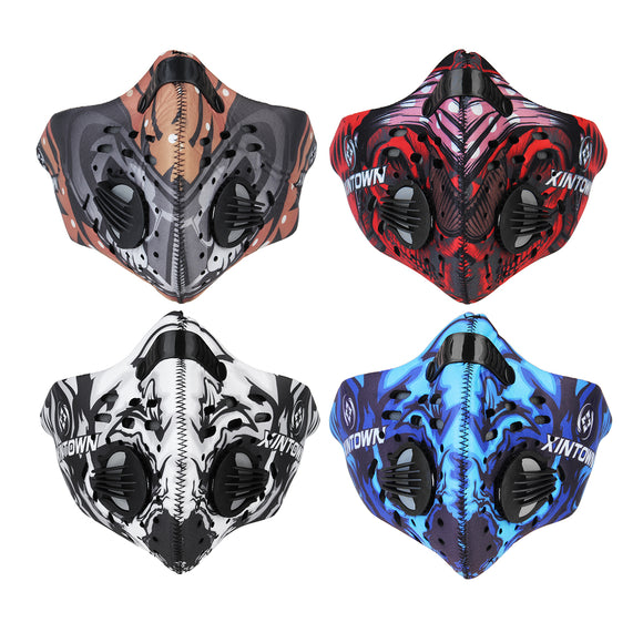 BIKIGHT Anti-haze Mask Bicycle Sports Protect Road Cycling Mask Face Cover Protection