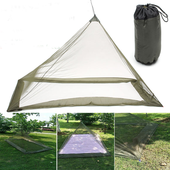 240x135x94CM Outdoor Camping Single Portable Folding Mosquito Net Tent