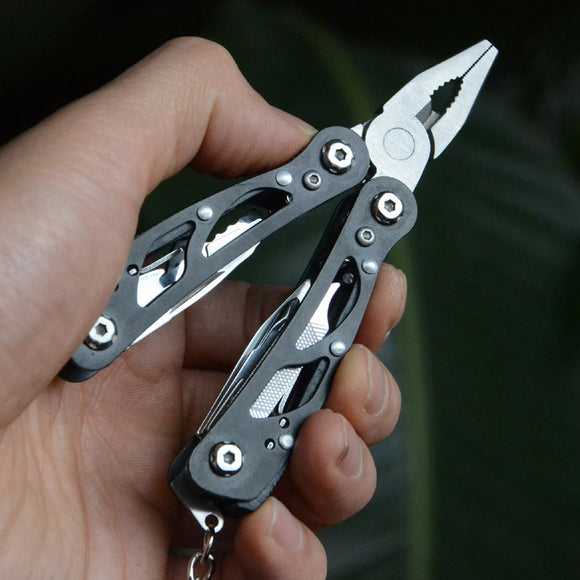 EDC Multifunction Pliers Cable Stripper Folding Stainless Steel Screwdriver Saw Camping Outdoors Tools Repair Multitool Knife Pliers