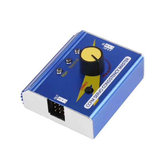 Metal Case Multi-function 3CH ESC Servo Tester Digital Analog CCPM Consistency Master Checker For RC Airplane