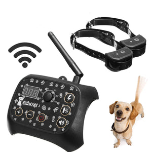 Double Dog Training Wireless Pet Fence System Pet Rechargeable Collar Receiver