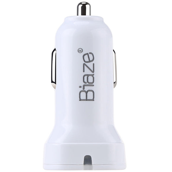 BIAZE MC3 5V 3A Dual USB Port Car Charger Adapter For Tablet Cell Phone