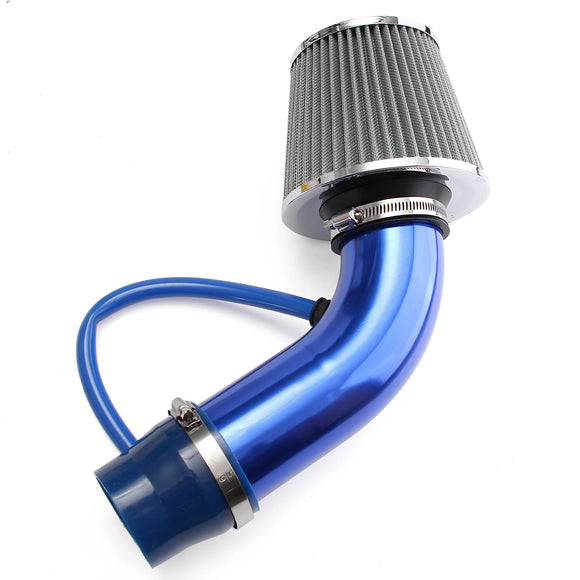 3inch Universal Short Racing High Flow Air Intake Kit Pipe + Filter + Clamp