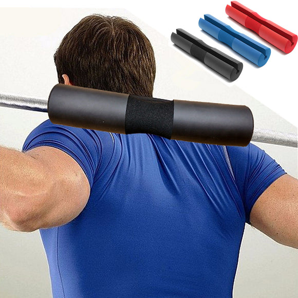 Foam Padded Barbell Bar Cover Pad Gym Weight Lifting Squat Shoulder Back Support Cushion
