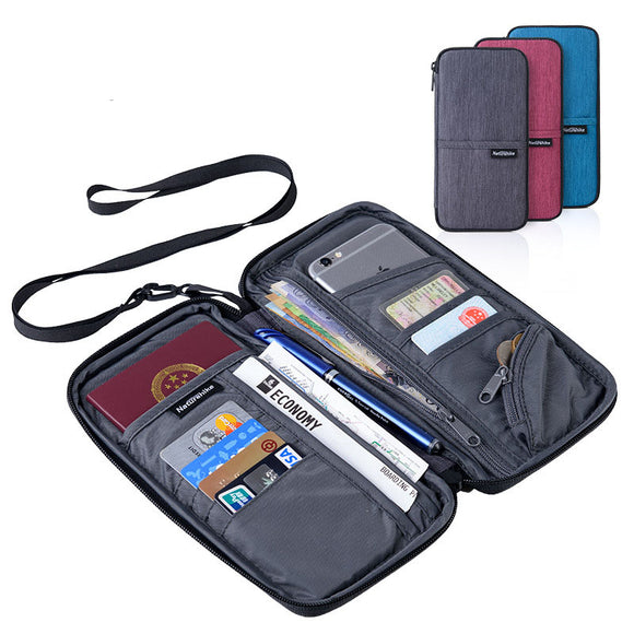 Naturehike Travel Passport Card Bag Ticket Cash Wallet Pouch Holder For iphone