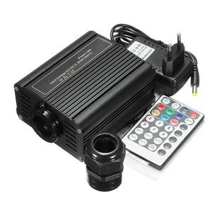 16W RGBW LED Fiber Optic Light Star Ceiling Kit Lights  With Remote Controller