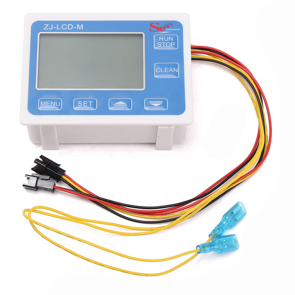 G3/4inch Flow Water Sensor Meter + Digital LCD Display Quantitative Control 1-60L/min