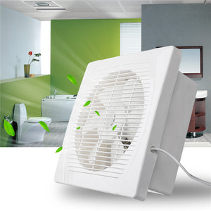 30W 8 inch Entilation Exhaust Fan Blower Window Wall Kitchen Bathroom Toilet Ventilation Fan