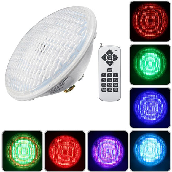 18W Par56 RGB LED Underwater Waterproof Swimming Pool Light IP68 Remote Control Atmostphere Light