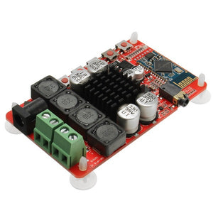 SANWU 50W+50W TDA7492 CSR8635 Wireless Bluetooth 4.0 Audio Receiver Amplifier Board NE5532 Preamp