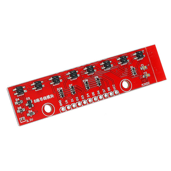 Infrared Detection Tracking Sensor Module 8 Channel Infrared Detector Board For Arduino