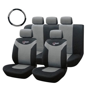 Tirol Car Seat Cover Front and Rear Cushion 10 Pieces General