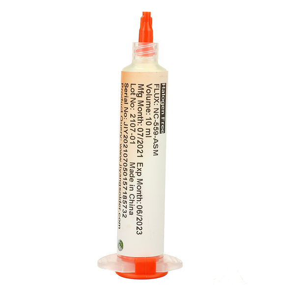 JIYTech 559 Needle Tube Solder Paste is Used for Computer Motherboard Chips, Mobile Phone Chips, CPU Socket Value Balls