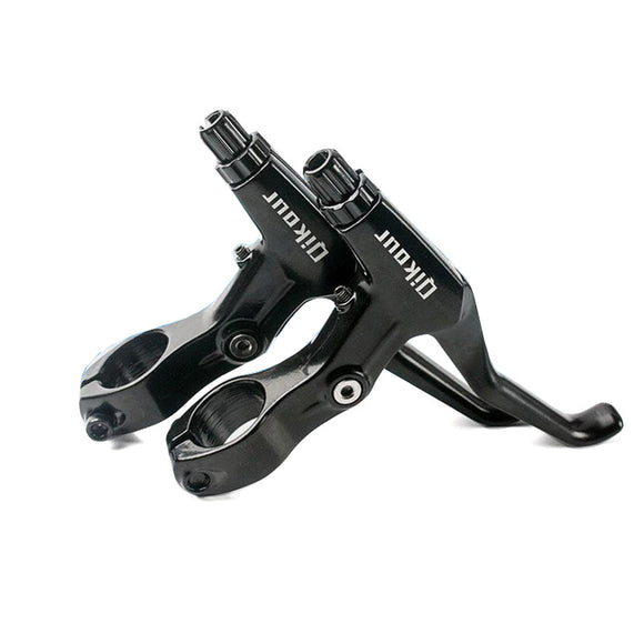 Qikour Cycling MTB/Road Bike Brake Levers 2.5 Fingers Length Bike Bicycle Disc Brake Lever