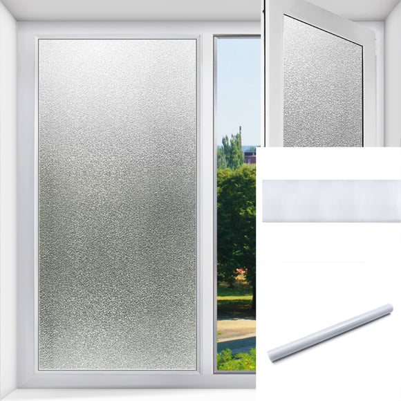 45x200cm Window Privacy Film Self Adhesive Static Cling Sticker Anti-UV