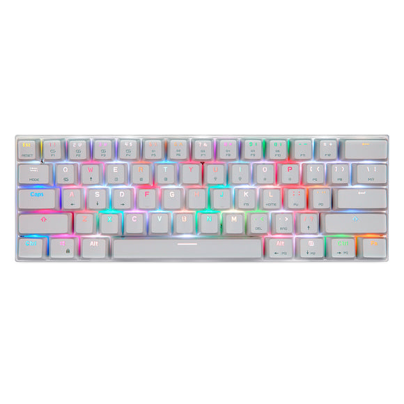 Motospeed CK62 bluetooth USB Wired Dual-Mode Outemu Switch RGB Mechanical Gaming Keyboard